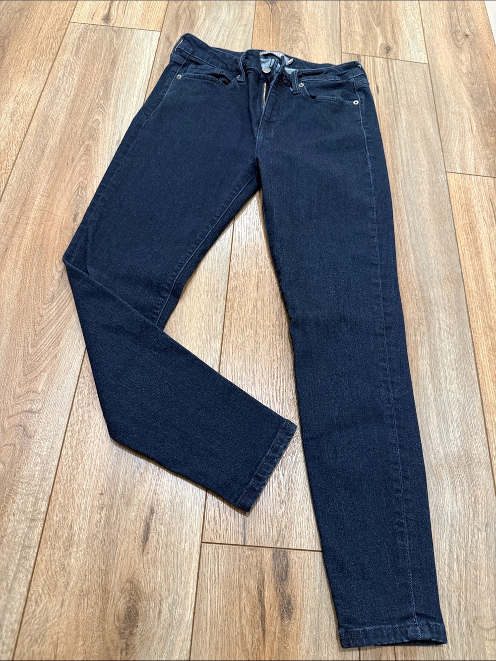 Just USA Women’s Slim Straight Jeans in Black